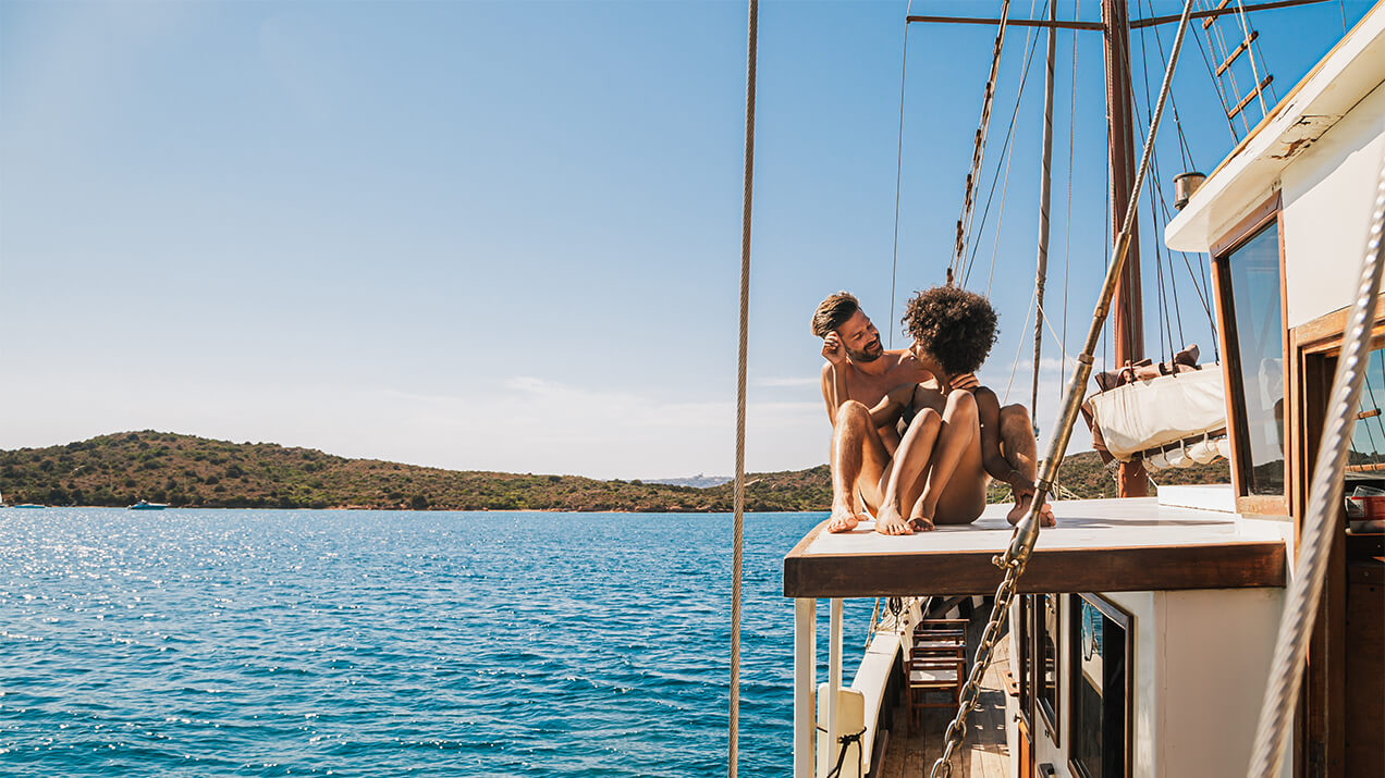 Gite in barca a vela in Sardegna – Veliero Pulcinella